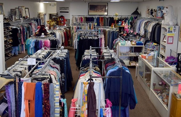 Georgia thrift stores selling donated clothes