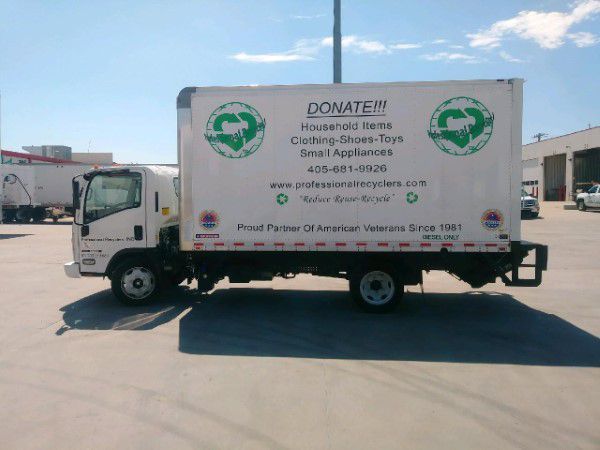 Professional Recyclers Oklahoma pickup truck