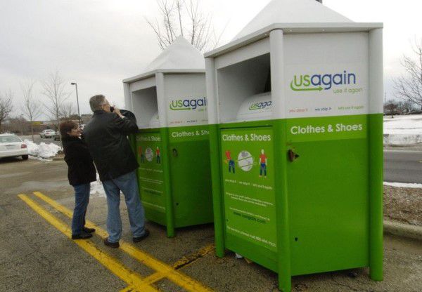 USAgain donation bin in Vermont