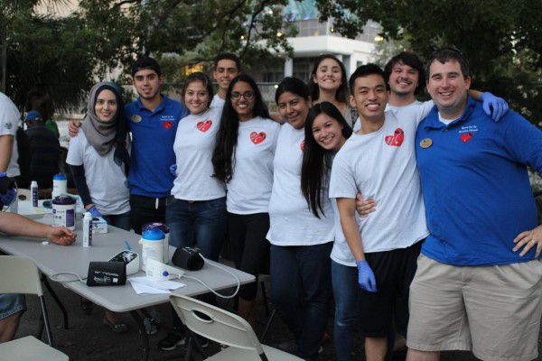 Volunteers at Hearts for the Homeless