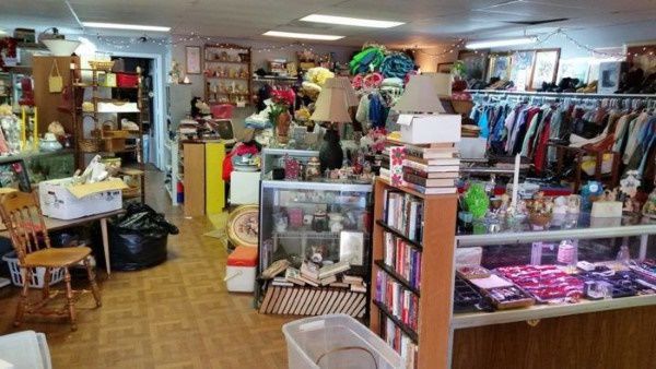 West Virginia thrift store selling donated goods